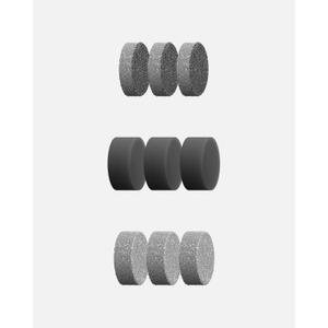 HOTO 9 Pcs Replacement Pads, Compatible with HOTO Grip Cordless Electric Spin Scrubber and Handheld Short-Handle Electric Spin Scrubber