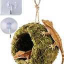 Handmade Crested Gecko Tank Accessories  Bearded Dragon Accessories, Reptile Hideout, Hermit Crab and Small Reptile Habitat 4.73.59in