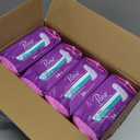 Poise Incontinence Pads & Postpartum Incontinence Pads, 3 Drop Light Absorbency, Long Length, 96 Count (4 Packs of 24)