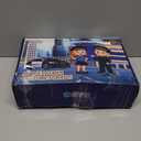 Skirfy 16PCS Police Costume for Kids, Police Officer Costume for Kids, Kids Cop Costume Role Kit, Kids Halloween Costume (S(41.3-45.2in,Age 4Y-5Y))