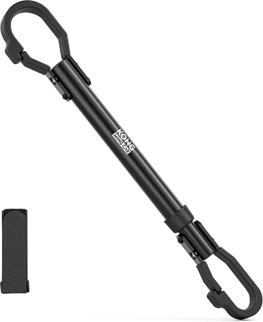Bike Crossbar Adapter for Bike Rack - Top Tube Cross-Bar Adjustable - Bicycle Bike Adapter Bar for Low-Step Step-Through Bikes, BMXs, Ladies and Kids Bikes 70 lbs Capacity (Bike Crossbar)