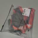 WDIRARA Women's Colorblock Pu Leather Cami Sleeveless Lace Up Camisole Asymmetrical Hem Crop Top (Black, M)