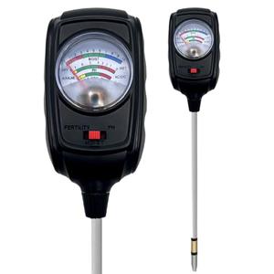3 in 1 Soil Tester,Soil Moisture/Fertility/PH Tester for Garden nutrients,Lawn,Gardening,Farming, Indoor and Outdoor Plants,Soil PH Meter Kit (3 in 1 Soil Meter)