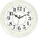 Vintage Wall Clock 16 Inch Quartz Silent Non-Ticking Analog Clock Battery Operated Rustic Round Decorative Clock for Living Room Kitchen Home Office Classroom