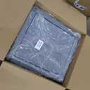 KISLOT Upholstered Dining Chairs Set of 2, Washable Cover Modren Deskchair with 4 Casters & Hidden Storage for Dining Room, Living Room, Home Office, Sand, 2 Box