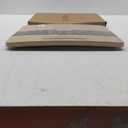 Bamboo Appliance Slider, Sliding Tray for Coffee Maker, Kitchen Countertop Appliance Rolling Tray with Rubber Wheels (Wide 14.2"W x 11.8"L)