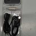 COMSOON Bluetooth Receiver for Car, Noise Cancelling 3.5mm AUX Bluetooth Car Adapter, Wireless Audio Receiver for Home Stereo/Wired Headphones, Hands-Free Call, 16H Battery Life - Black+Silver