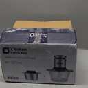 Kitchen in the box Food Processor, Electric Meat Grinder & Food Chopper with 400W Powerful Veggie Chopper-2 Bowls8 Cup+8 Cup & 2 Bi-Level Blades for Meat/Fish/Vegetable/Baby FoodSliver Button