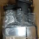 Towing Mirrors Heated for Toyota Tundra 2007-2017, Sequoia 2008-17 with Turn Signal Running Light Manual Folding Telescoping LH&RH