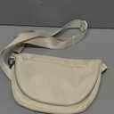 Fashion Crescent Moon Bag For Women & Men - Medium Nylon Shoulder Bag With Adjustable Strap, Lightweight & Foldable Design