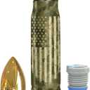 Vprintes Camouflage 17oz Stainless Steel Bullet Tumbler - Christmas Gifts for Dad from Daughter Son, Men Gifts, Birthday Gifts for Men