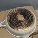 SENSARTE Nonstick Ceramic Frying Pan Skillet with Lid, 9.5 Inch Omelet Pan, Healthy Non Toxic Chefs Pan, Induction Compatible Egg Pan with Heat Resistant Handle, Free of Intentionally Added PFAS/PTFE