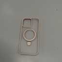 TORRAS Desert Titanium for iPhone 16 Pro Max Case, [Military Grade Drop Tested][Fit for MagSafe] [Built-in Stand] Translucent Slim Soft Edge Case for iPhone 16 Pro Max 6.9" 2024, Rose Gold