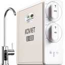 KOVIET Reverse Osmosis System, 10-Stage 600 GPD Tankless Reverse Osmosis Water Filter, Under Sink RO Water Filtration System with Smart LED Faucet, NSF/ANSI 42 & 58 Certified, 3:1 Pure to Drain