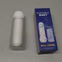 Portable Bidet for Travel 320ML, Rechargeable Handheld Bidet for Women & Men IPX7 Waterproof Toilet Sprayer |Personal Hygiene Sprayer Compact for Postpartum Care (White, 320ML)