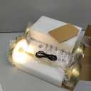 2 Pack Cordless Table Lamps Rechargeable, 5000mAh Portable LED Table Light, 3 Color Stepless Dimming Battery Powered Table Lamp, for Patio/Restaurant/Home/Outdoor.(Brushed Gold)