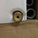 KAMANINA 1 Inch Wood Double Curtain Rods for Windows 72 to 144 Inches (6-12 Feet), Long Heavy Duty Decorative Curtain Rod, Boho Wooden Drapery Rods with Leaf Pattern Finials, Gold