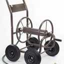 Liberty Garden 840-1 Four Wheel Industrial Host Cart with PU Tires, Bronze
