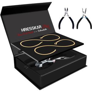 Permanent Bracelet Kit for Couples - DIY Matching Jewelry Set with Chains & Tools | Romantic Infinity Bracelets for Anniversaries, Weddings & Date Nights