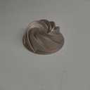 CAROTE Nonstick Fluted Cake Pans, Bake Unique Cakes, Non-stick Coating Easy Release (Windmill pan)