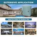 Waterproof Electrical Enclosure 20 x 16 x 6'', Outdoor Electrical Box Weatherproof, Electrical Junction Box with Reinforced Lock