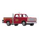 Hallmark Keepsake Lil' American Trucks Mini Christmas Ornament (1978 Dodge Li'l Red Express Truck) 0.75" Tiny Ornament for Tabletop Tree