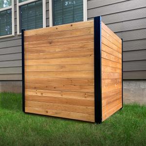 42in H x 38in W (2 Panels) No Dig Enclo Richmond Cedar Wood Privacy Screen, Ideal Outdoor Privacy Wall, Pool Equipment Enclosure, Trash Can Enclosures, Air Conditioner Fence, EC18008 42in H x 38in W (2 Panels) No Dig Enclo Richmond Cedar Wood Privacy Screen, Ideal Outdoor Privacy Wall, Pool Equipment Enclosure, Trash Can Enclosures, Air Conditioner Fence, EC18008