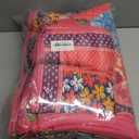 TEXSTEAD King Size Quilt Set - Comforter Set Red Bedding Sets, Soft Coverlet Patchwork Reversible Lightweight Bedspread with 2 Pillow Shams, (104"x90", 3 Pieces)