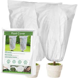 Garden Netting Bird Netting, Plant Fruits Blueberry Bushes Protection Netting Covers Bags with Drawstring, Tomato Protective Cover Garden Plant Netting Barrier Bags for Vegetables Fruits