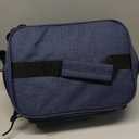 Lunch Box for Men, Tactical Lunch Bag MOLLE Webbing Leakproof Insulated Lunch Cooler Women Adult Meal with Adjustable Shoulder Strap Lunch Pail (Blue) (Medium)