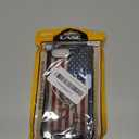 for iPhone 16e Case Cool Camo Deer Leaf American Flag Design for Men Boys [Shockproof Bumper] [Anti-Scratch] [Anti-Slip] Heavy Duty Protection Cover Camouflage Flag