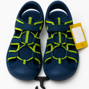 B GS Caged Watersock Blue/Green Kids Size 4