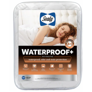 Sealy Waterproof Plus + Mattress Pad, Twin