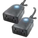 Prime Smart WiFi Outdoor Outlet - 2 Pack
