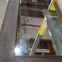 MELOMOIR Rustic Farmhouse Full Length Mirror, 64"x21" Wood Frame Floor Mirror, Free Standing Mirror Leaning Hanging Mirror, Long Mirror for Bedroom Living Room Cloakroom, Wood