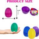 The Dreidel Company 200-Pack Fillable Easter Eggs with Hinge Bulk Colorful Bright Plastic Easter Eggs, Perfect for Easter Egg Hunt, Suprise Egg, Easter Hunt, 2.3" Assorted Colors (200-Pack)