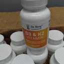 Dr. Berg Maximum Strength 2-in-1 Vitamin D3 K2 10,000 IU | Naturally Derived D3 | 4X Lab-Tested & Verified | High Absorption Formula | K2 D3 Vitamin Supplement - 120 Capsules, Pack of 56, EXP 11/26