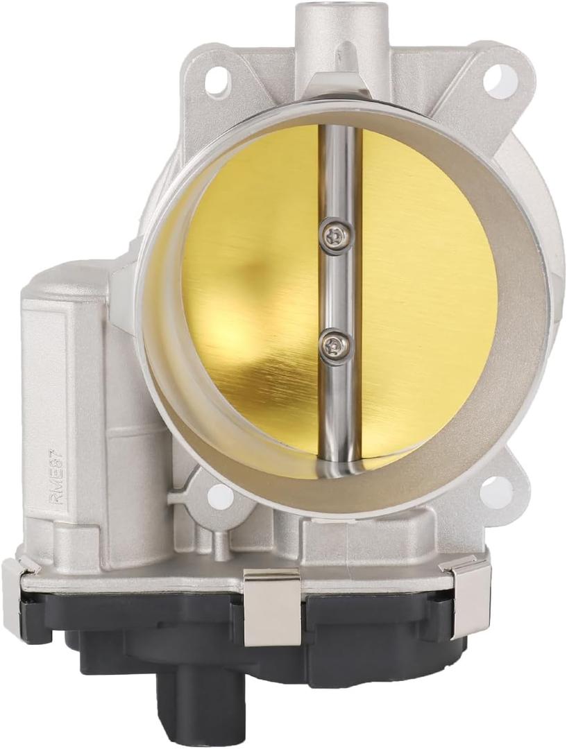 Throttle Body Compatible With 2009-2015 Chevy Tahoe Silverado Suburban Corvette Express, GMC Sierra Canyon Yukon Envoy, Cadillac Escalade CTS 4.8L 5.3L 6.0L 6.2L V8 Replace # 12601387,12629992
