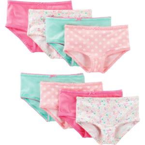 Simple Joys by Carter's girls 8-pack Underwear (Multicolor/Dots/Floral)
