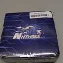 NTHREEAUTO Smoked LED Strobe Brake Tail Light Rear Taillight Compatible with Harley Dyna Road King Electra Glide Sportster Heritage Softail Fatboy Touring