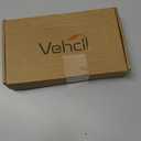 VEHCIL 10 Pack Square Brushed Gold Cabinet Pulls, 7 Inch(178mm) Hole Centers Gold Cabinet Handles Hardware for Kitchen Cupboard Closet Bathroom Dresser Drawer, Solid Zinc Alloy