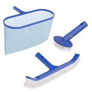VINGLI 3-in-1 Pool Cleaning Kit for Above Ground&Inground Swimming Pools