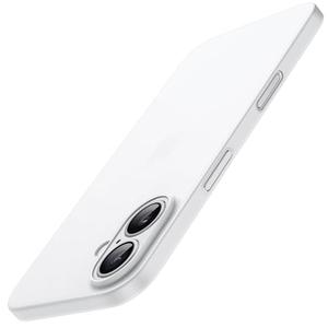 JETech Ultra Slim Case for iPhone 16 Plus 6.7 Inch, Camera Lens Full Protection, Lightweight Matte Finish PP Hard Minimalist Cover (White)