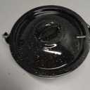 MIRRO 3.0qt Enamel Convex Kettle, Black