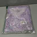 Inadays Womens Cotton Pajama Sets Short Sleeve Top With Capri Pants 2 piece sets for Women Summer Pajamas Lounge Set (Purple, XL)