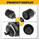 Pair Rear Airmatic Suspension Spring Bags Compatible with GX470 4Runner 2003-2009 Land Cruiser 120 2002-2009 4808035011 4809035011