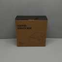 KNODOS Espresso Knock Box With 54mm Tamping Station For Breville Espresso Accessories Adjustable Portafilter Height, Detachable Coffee Dump Bin