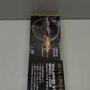 Tevlaphee Steering Wheel Lock - Anti Theft Device with Adjustable Car Wheel Lock, 3 Keys (Yellow)