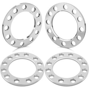 GAsupply 6x5.5 6x135 6x139.7 Universal Wheel Spacers, Fit for Silverado/Suburban/Sierra 1500 Yukon 1500 Tacoma (Only 6 Lug) 4Runner, 110mm Hub Bore, 4PCS 1/2" 12mm Forged Universal Spacer Adapters