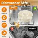 Dishwasher Safety -Divided Rotating Serving Tray with Lid and Handle,Portable Snackle Box for Fruits Snacks Charcuterie,Clear Organizer and Fridge Storage Container,Veggie Platters for Adults Child